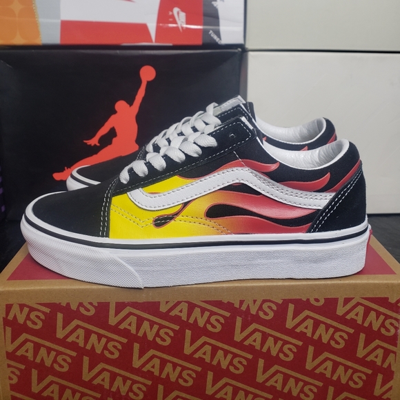 Vans Other - Vans Old Skool"Flame" Lowtop